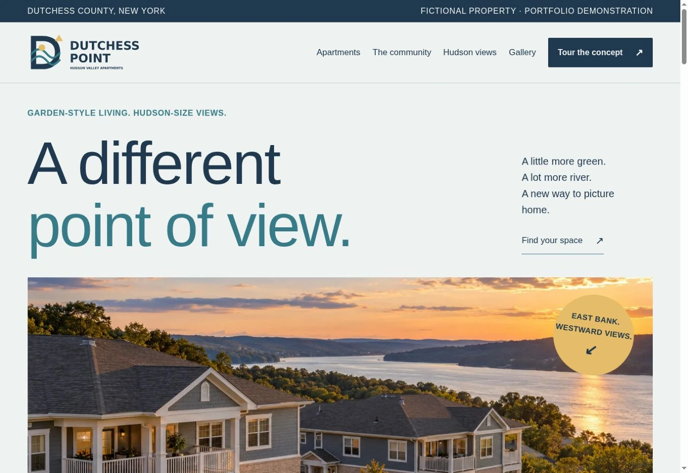Dutchess Point website preview