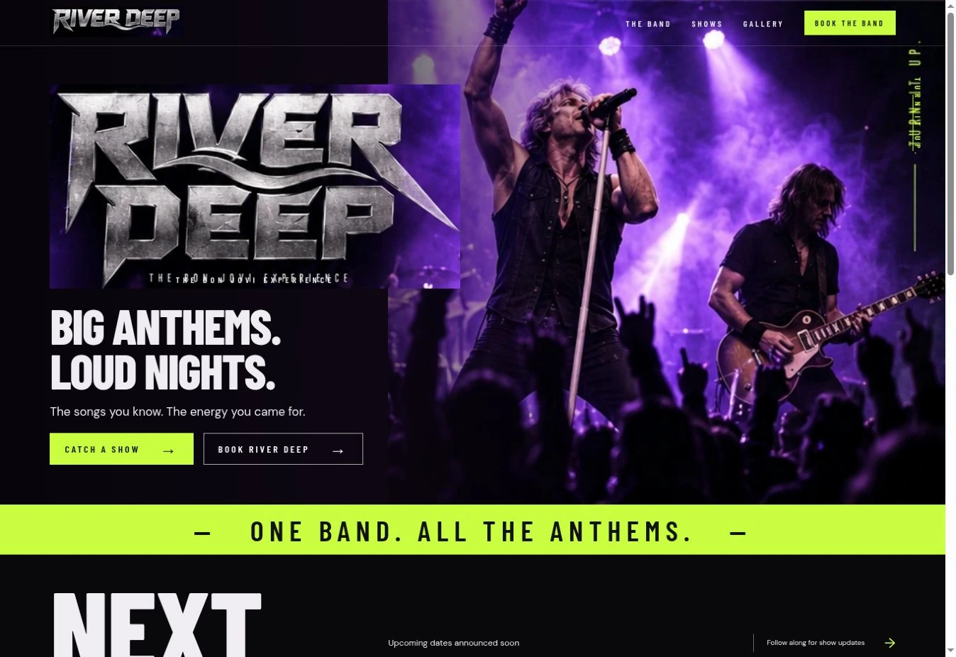 River Deep website preview